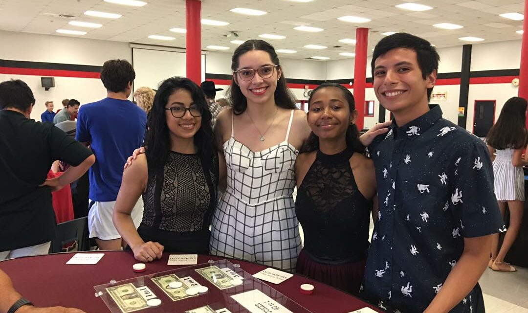 Casino Party at Bowie High school in Austin, TX