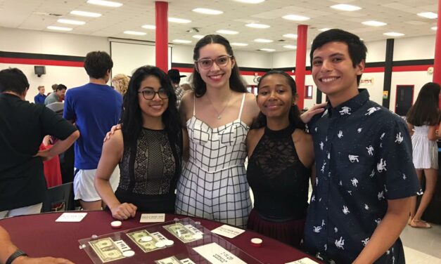 Casino Party at Bowie High school in Austin, TX